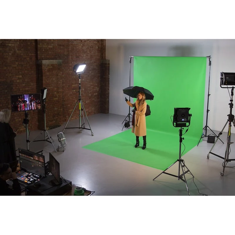 Fond/Plancher Vinyle Vert Chroma Key 2.75 x 6m