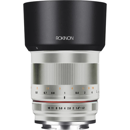 50mm f/1.2 pour Micro 4/3 (Argent)