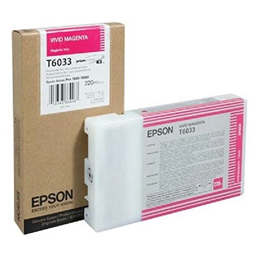 Cartouche d’Encre UltraChrome K3 T603 Magenta Vif (220 ml)