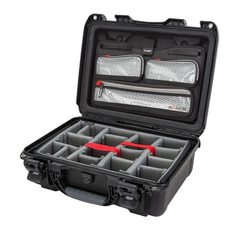 Valise Rigide Nanuk-R 925 avec Séparateurs et Organisateur (Noir)