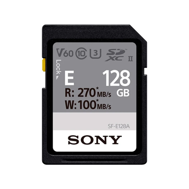 Carte Mémoire SDXC Série SF-E UHS-II V60 128GB