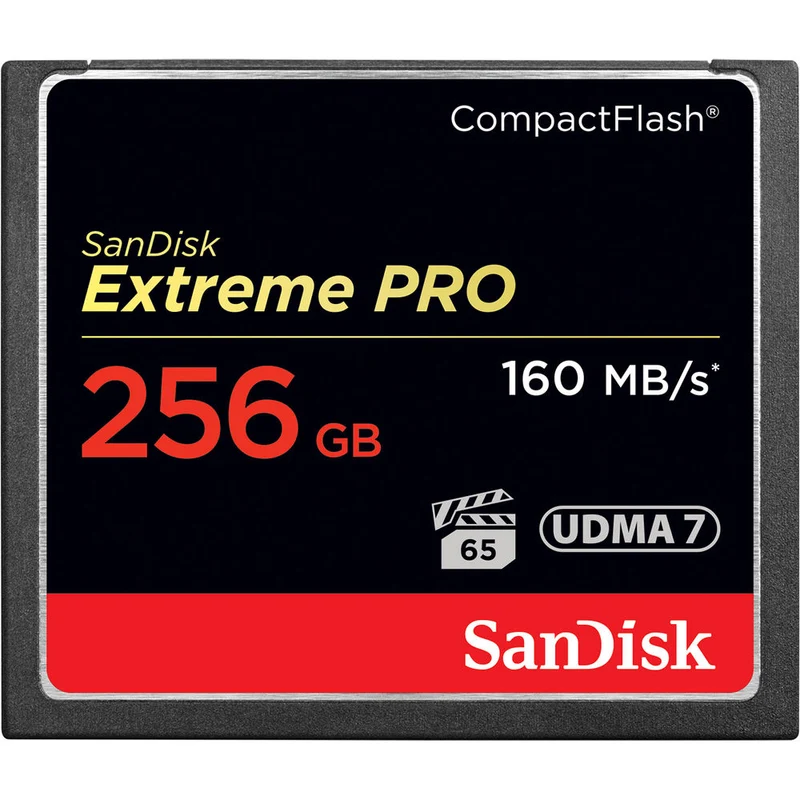 Carte Mémoire CompactFlash Extreme PRO UDMA 7 256GB