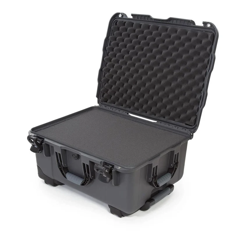 Valise Rigide à roulettes Nanuk 950 avec Mousse (Graphite)