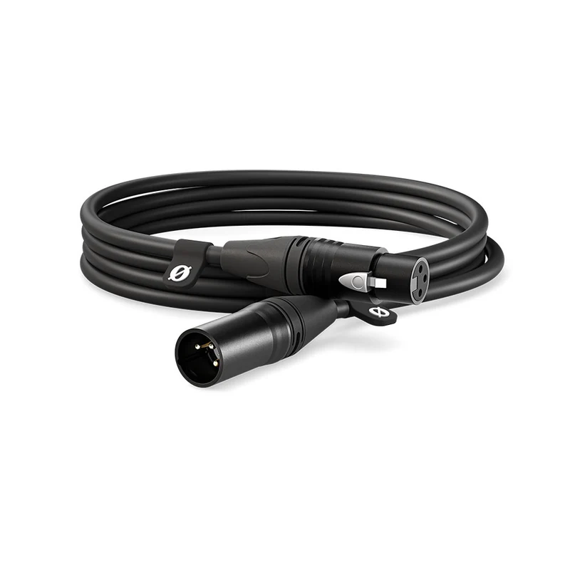 Câble XLR 3m/10 pieds (Noir)