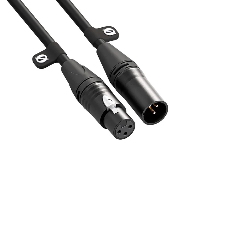Câble XLR 3m/10 pieds (Noir)