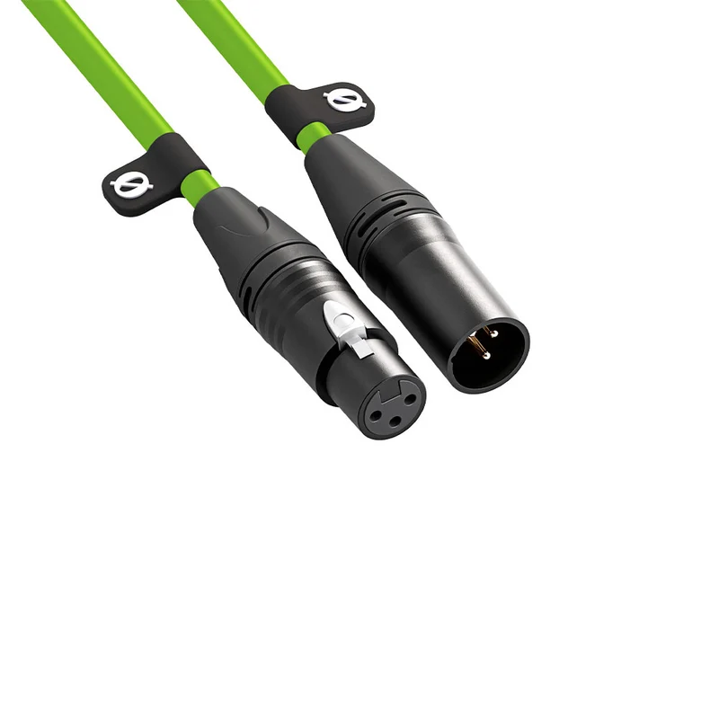 Câble XLR 6m/20 pieds (Vert)