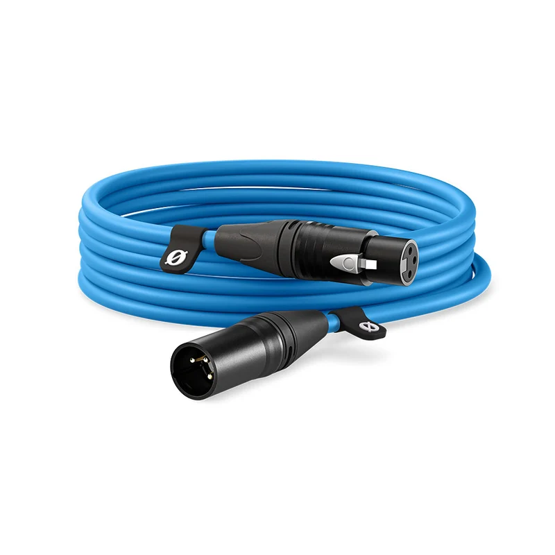 Câble XLR 6m/20 pieds (Bleu)