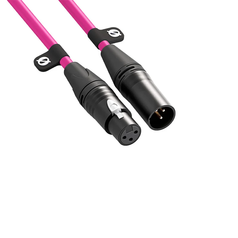 Câble XLR 6m/20 pieds (Rose)