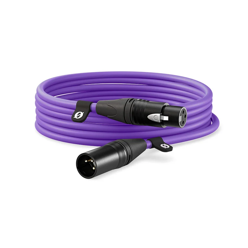 Câble XLR 6m/20 pieds (Mauve)