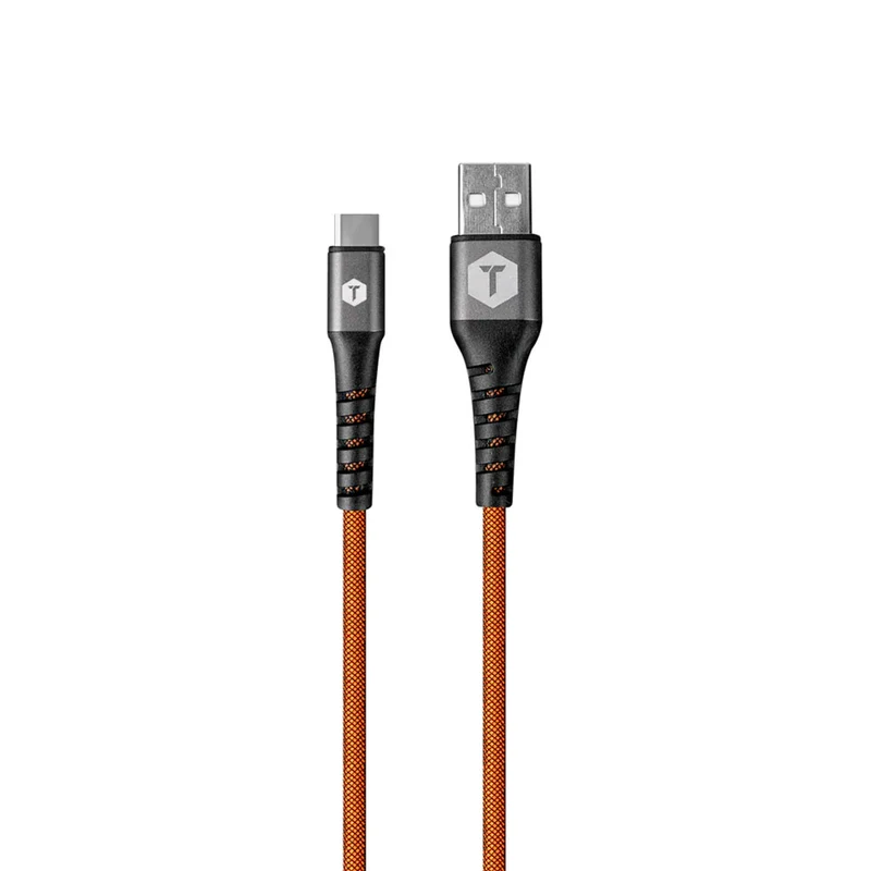 Câble Pro Résistant avec gaine tissé USB-C à USB-A 8pi