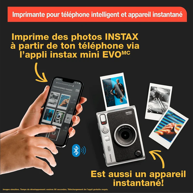 Instax Mini Evo (Brun)