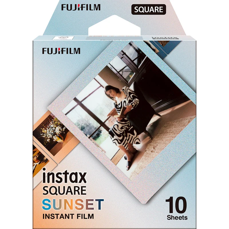 Film Instantané Instax Square Crépuscule (10 Feuilles)