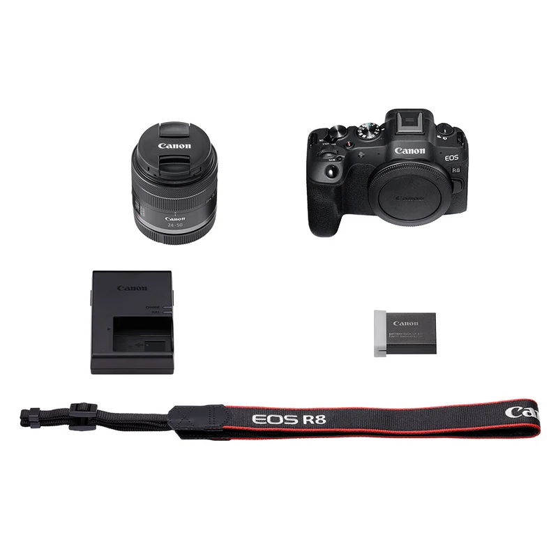 EOS R8 avec RF 24-50mm f/4.5-6.3 IS STM