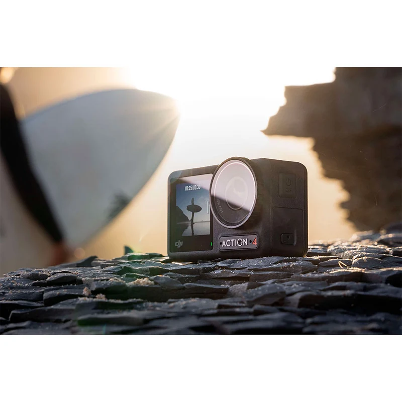 Protection d’objectif en verre pour Osmo Action 4