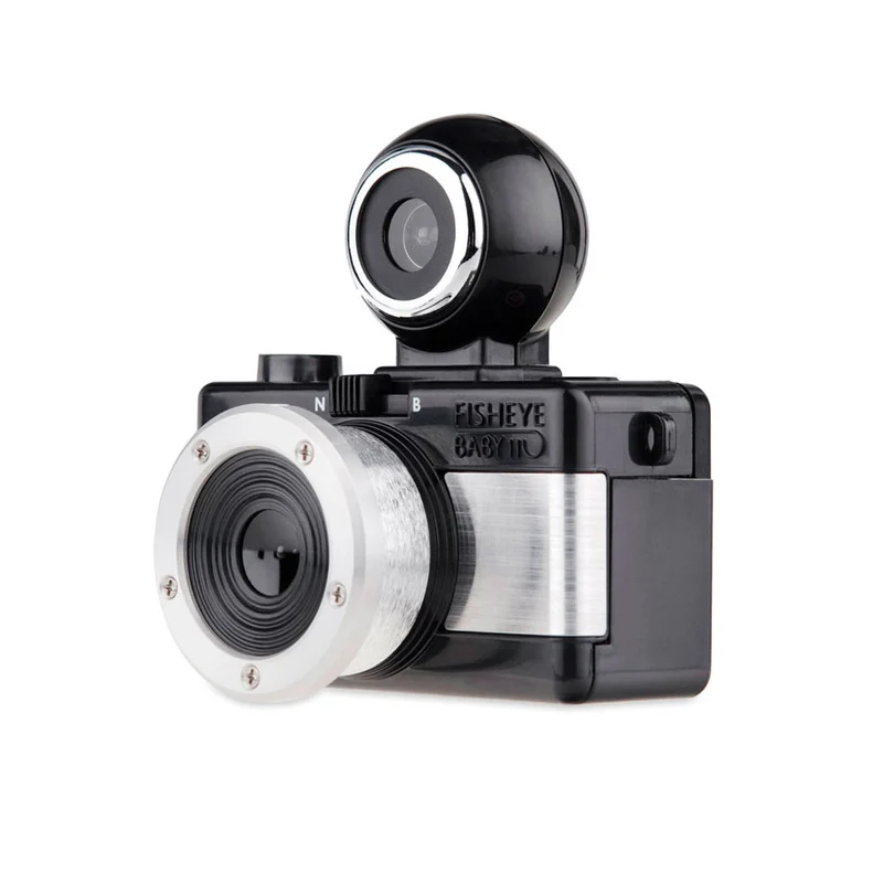 Appareil oeil de poisson Fisheye Baby 110 Métal Noir