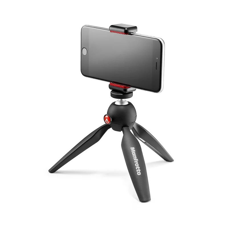 Mini Trépied PIXI avec pince pour Téléphone (Noir)