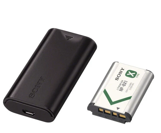Ensemble Chargeur de Voyage ACC-TRDCX et Pile NP-BX1