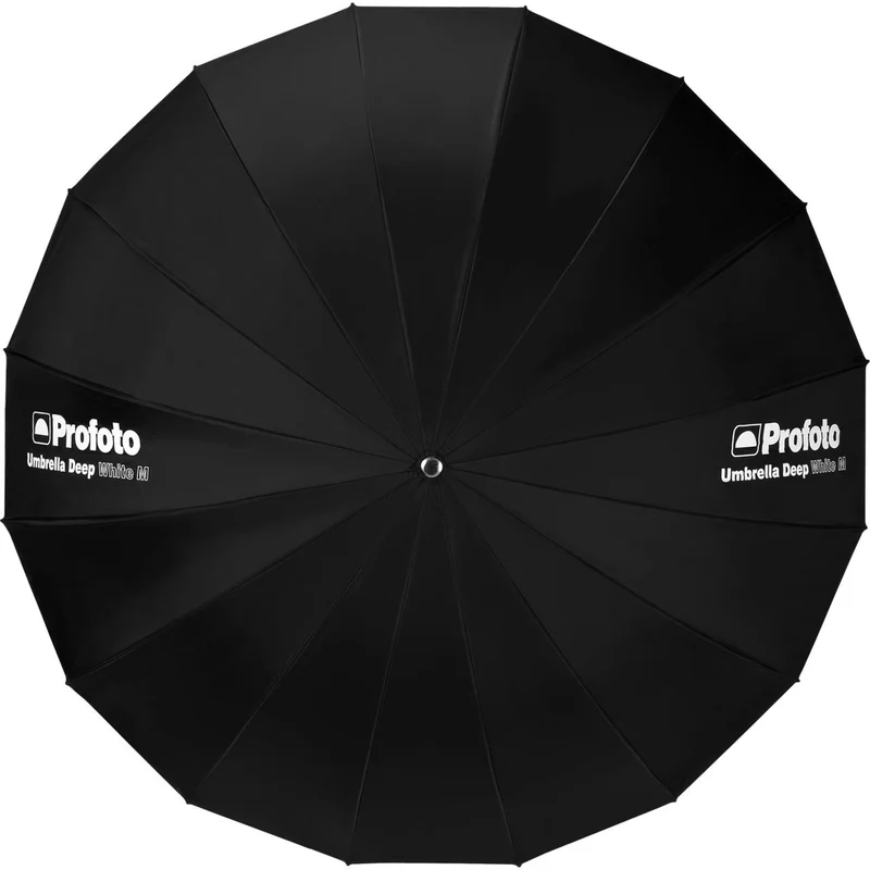 Parapluie profond Blanc (Moyen)