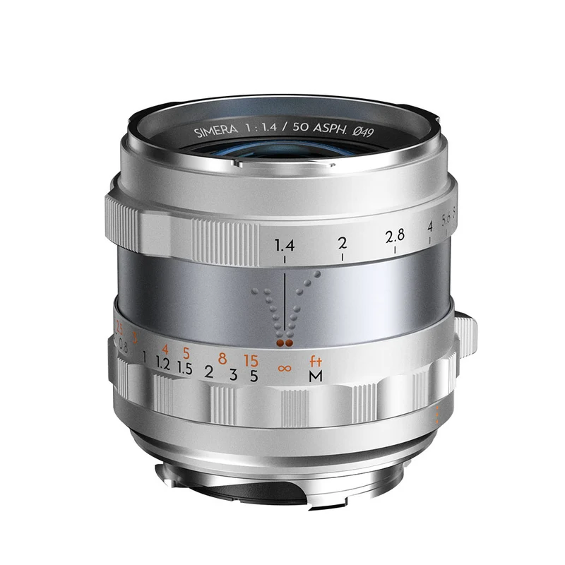 Simera 50mm f/1.4 Leica M (Argent)