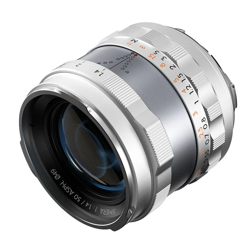 Simera 50mm f/1.4 Leica M (Argent)
