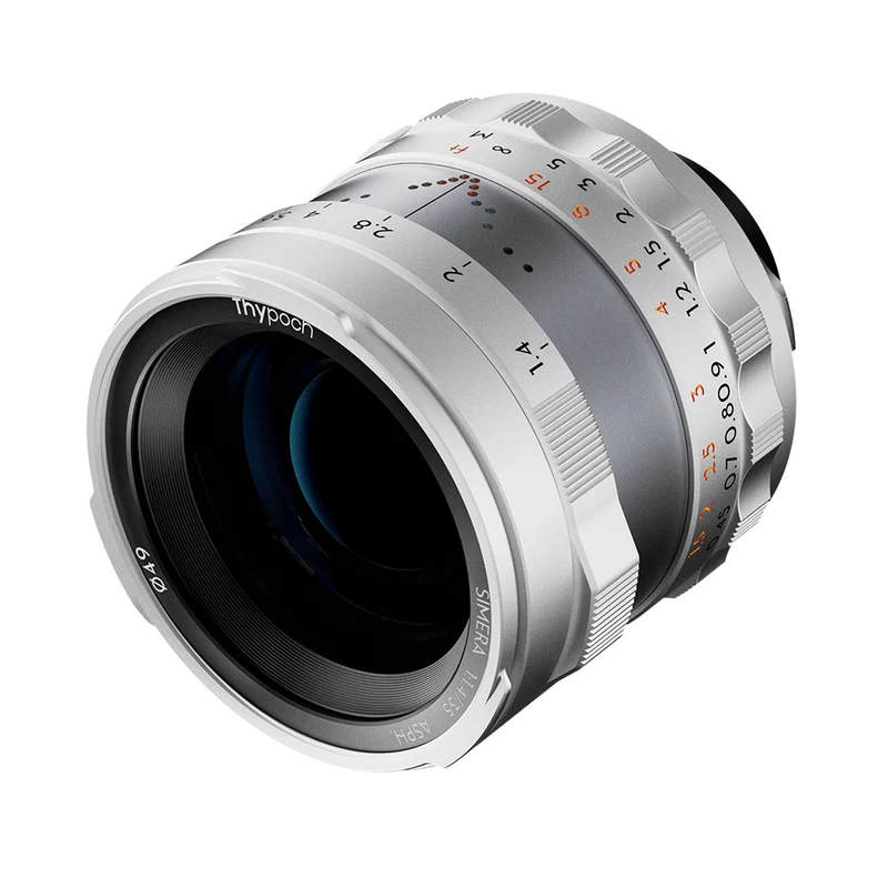 Simera 35mm f/1.4 Leica M (Argent)