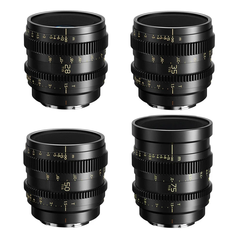 Ensemble Simera-C 28/35/50/75mm T1.5 FF Sony E