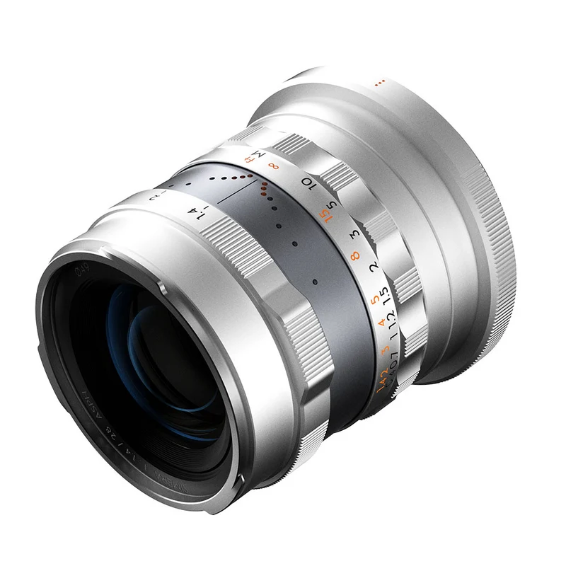 Simera 28mm f/1.4 Nikon Z (Argent)