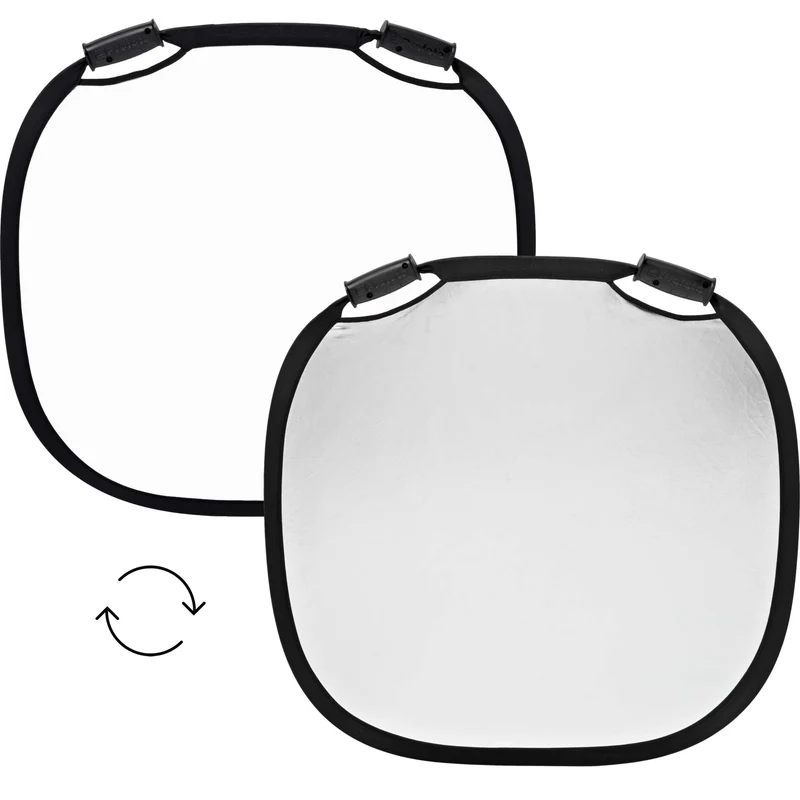Réflecteurs pliable Argent/Blanc M