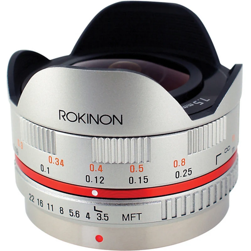 7.5mm f/3.5 UMC pour Micro 4/3 (Argent)