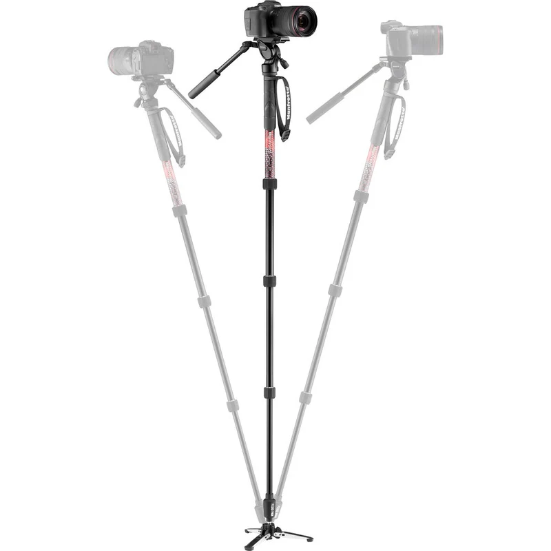 Monopied Vidéo Element MII avec Tête Fluide MVH400