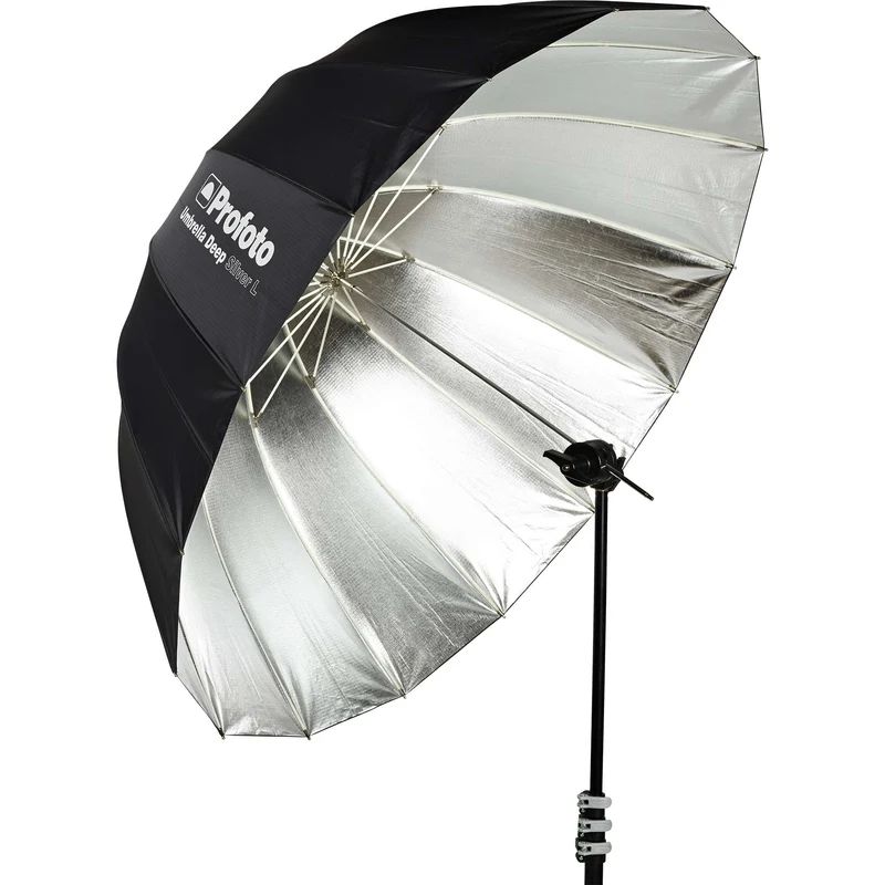 Parapluie Profond 51po (Argent)