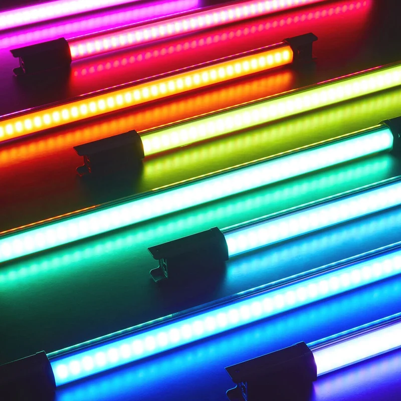 Ensemble de 2 Tubes de Lumière RGB TL60