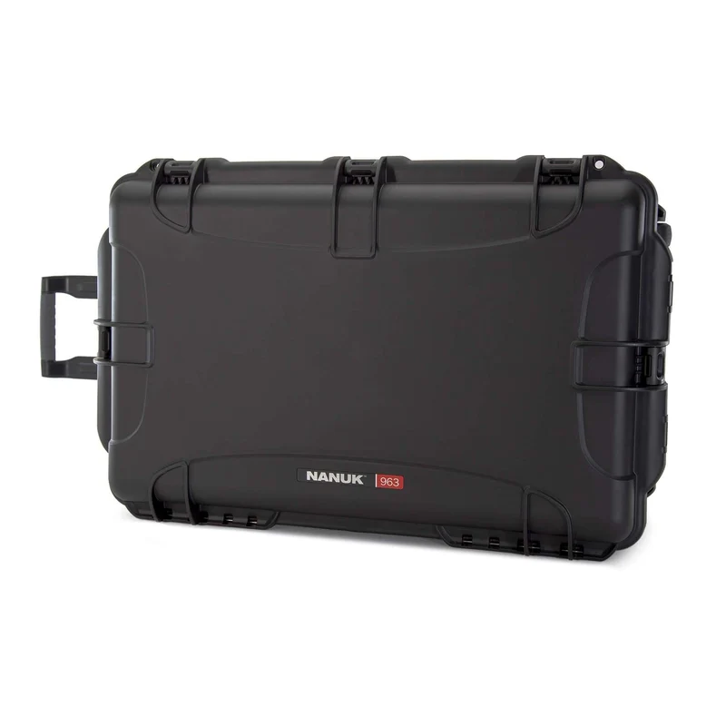 Valise Rigide à Roulettes Nanuk 963 avec Mousse (Noir)
