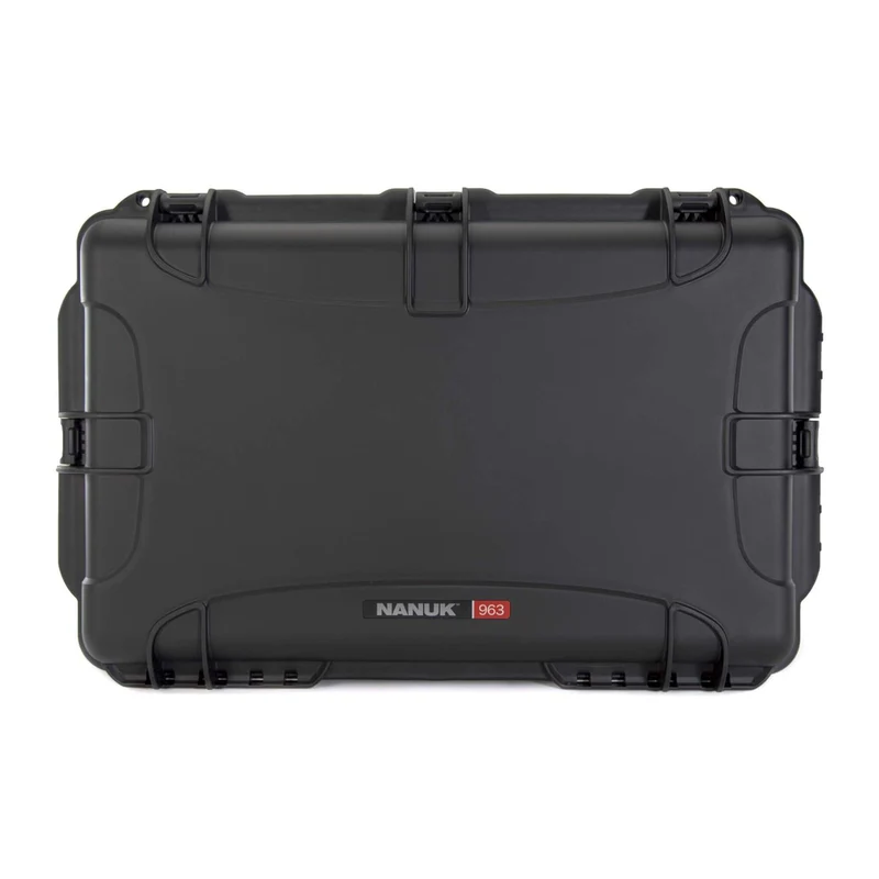 Valise Rigide à Roulettes Nanuk 963 avec Mousse (Noir)