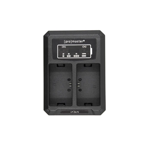 Chargeur Double USB pour Pile Canon LP-E6N