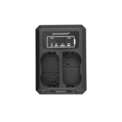 Chargeur Double USB pour Pile Nikon EN-EL15
