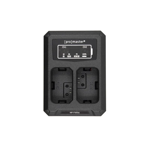 Chargeur Double USB pour Pile Sony NP-FW50