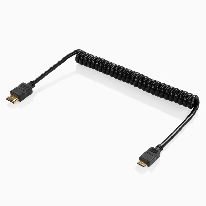 Câble 4K 2.0 HDMI à mini HDMI en spirale