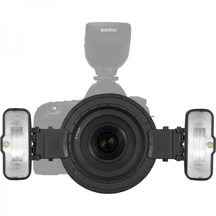 Ensemble 2 Flashs Macro MF12 et accessoires