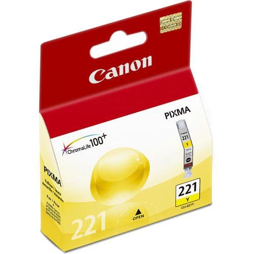 Cartouche d'encre CLI-221Y Jaune