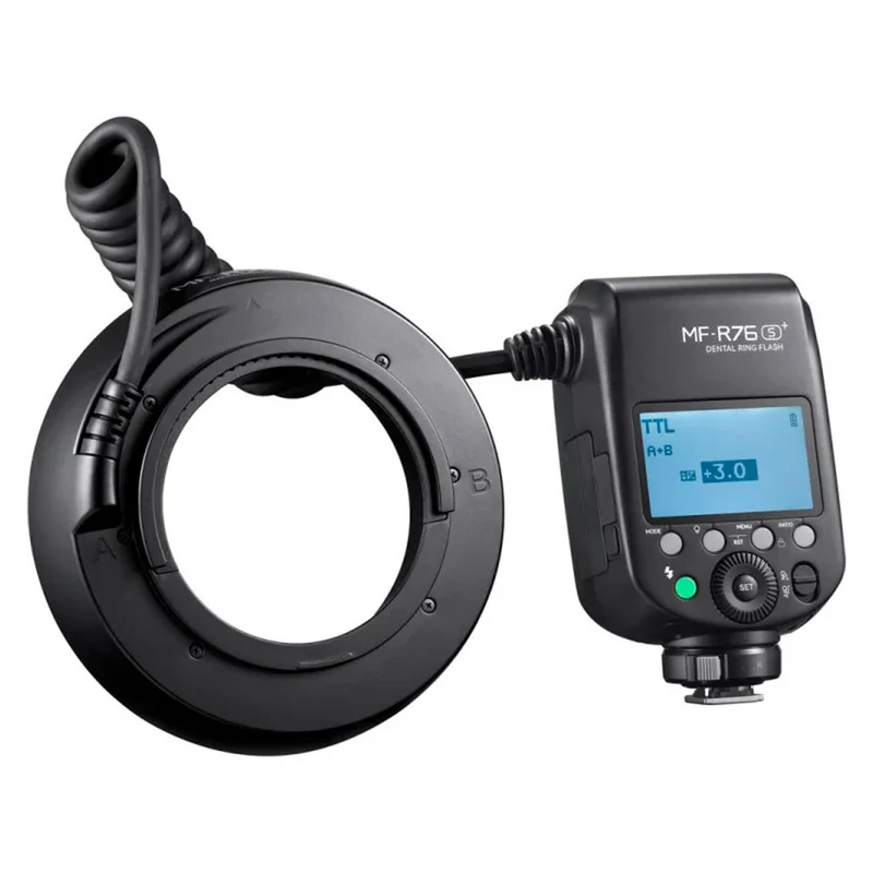 Flash Anneau Macro MF-R76S+ Sony pour Photographie dentaire