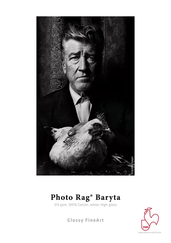 Papier Photo Rag Baryta 8.5x11po (25 Feuilles)