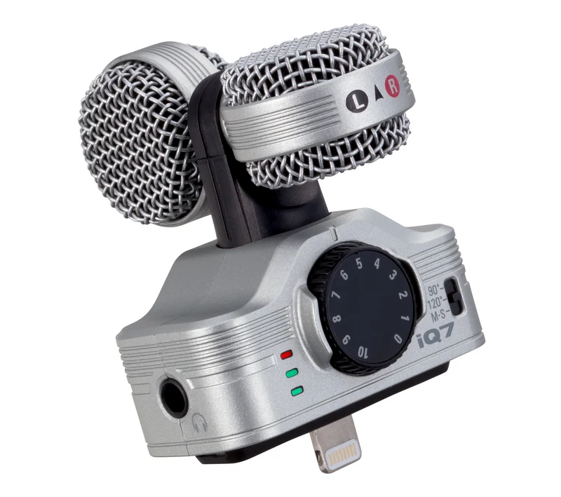 Microphone Stéréo Mid-Side IQ7 pour iPhone