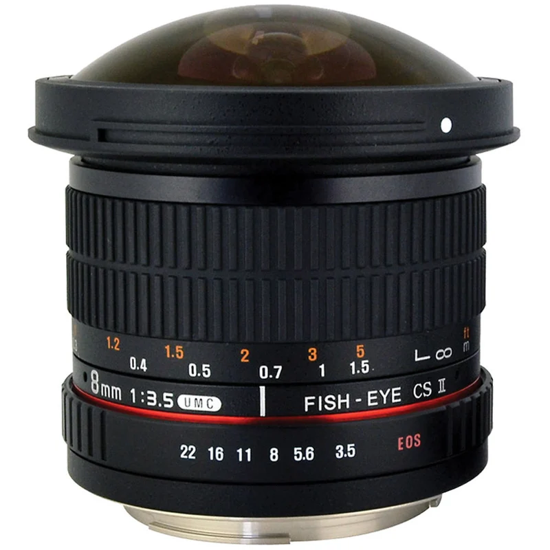 8mm f/3.5 HD pour Nikon F