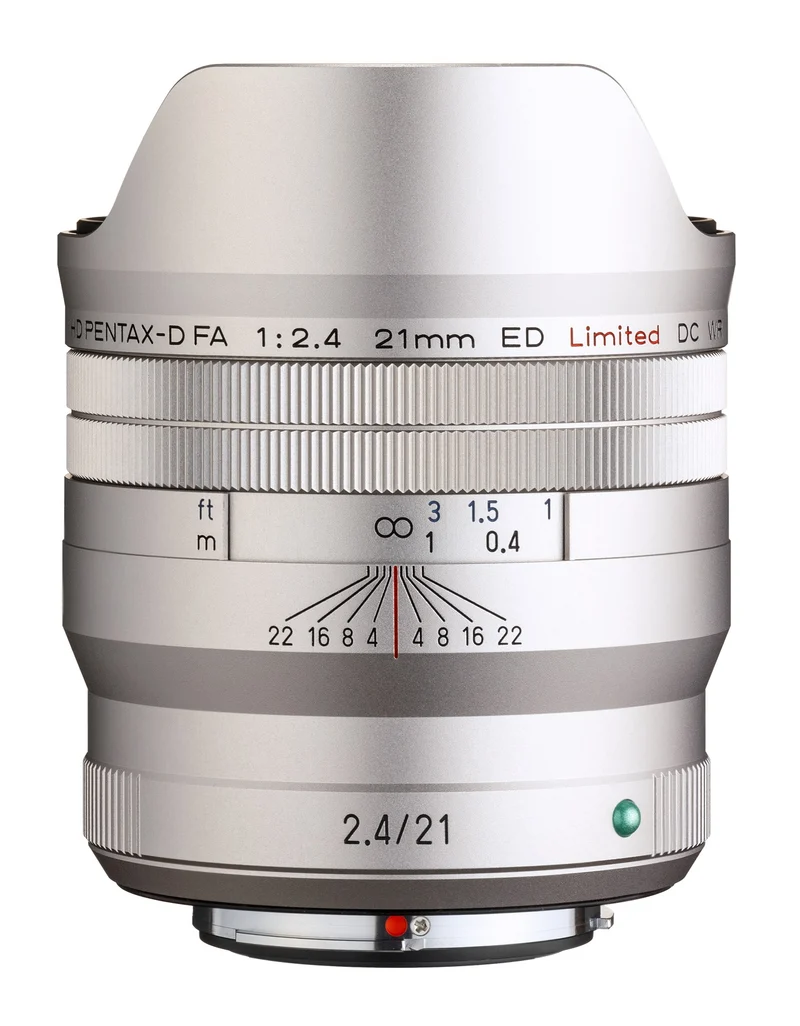 HD PENTAX-D FA 21mm f/2.4ED Limited DC WR (Argent)