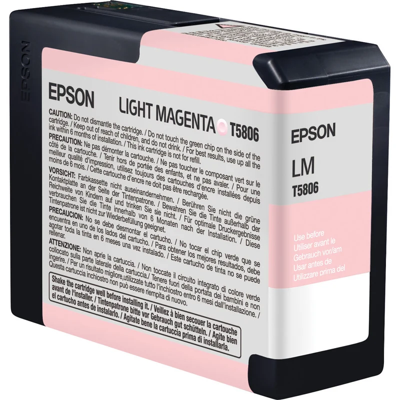Cartouche d’Encre UltraChrome K3 T580 Magenta Clair (80 ml)