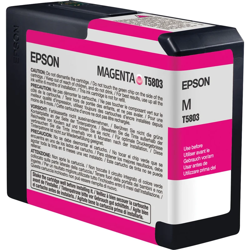 Cartouche d’Encre UltraChrome K3 T580 Magenta (80 ml)