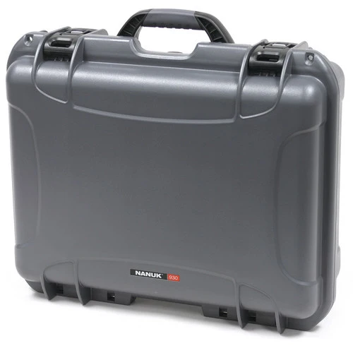 Valise Rigide Nanuk 930 avec Séparateurs Rembourrés (Graphite)