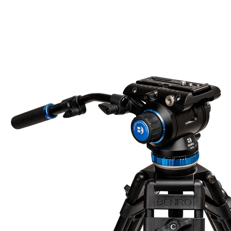 Trépied vidéo A673TM double tube avec Tête S8 Pro