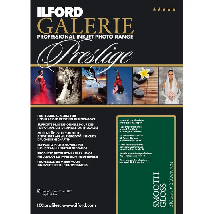 Papier Prestige Smooth Gloss 8.5x11po (25 Feuilles)